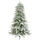 Flocked Meribel Spruce Artificial Christmas Tree
