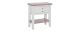 Chalked Oak/Grey 1 Drawer Console Table - Oak Furniture