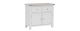 Chalked Oak/Grey 2 Drawer 2 Door Buffet Unit - Oak Furniture