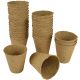 Gardman Grow It 8cm Round Fibre Pots