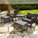 Hartman Sorrento Companion Garden Lounge Set