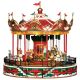 Lemax 'Santa Carousel' Table Piece