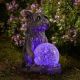 Solar Garden Light - Mystic Dog