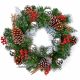 Silver Dressed Christmas Wreath