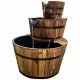 Bermuda - Triple Wooden Barrel Water Feature