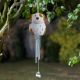 Solar Powered Dog Wind Chime Light